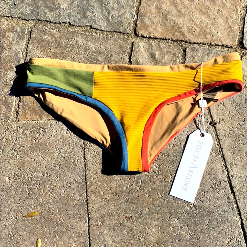 NWT Boys + Arrows Bikini Bottoms -  M